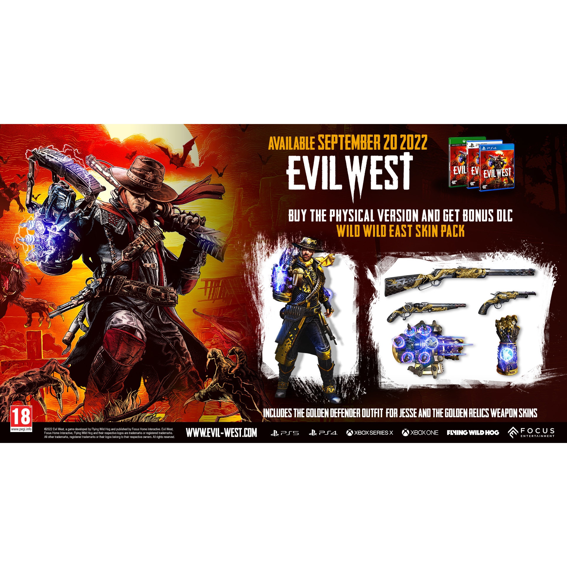 Игра FOCUS HOME INTERACTIVE Evil West, за PlayStation 4 - eMAG.bg