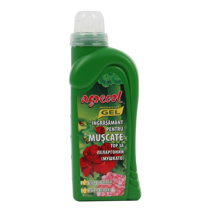 Ingrasamant pentru muscate Agrecol, gel mineral, concentrat si multinutritiv, 500 ml