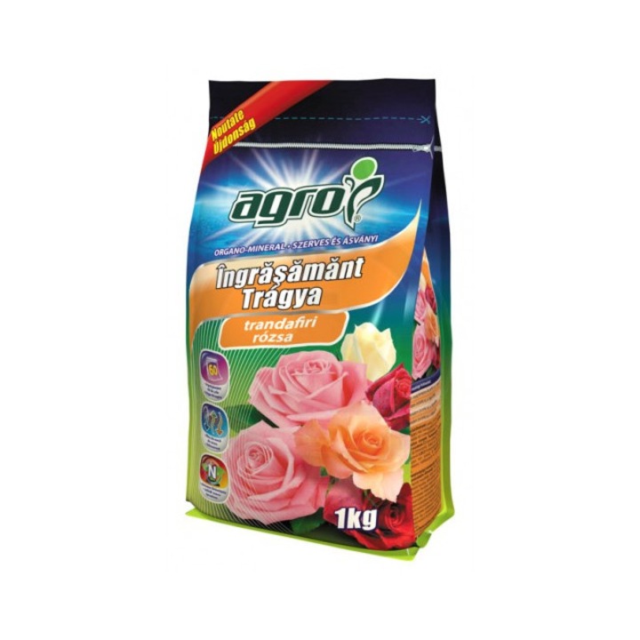 Ingrasamant pentru trandafiri Agro CS, granule, 1 kg, contine substante minerale