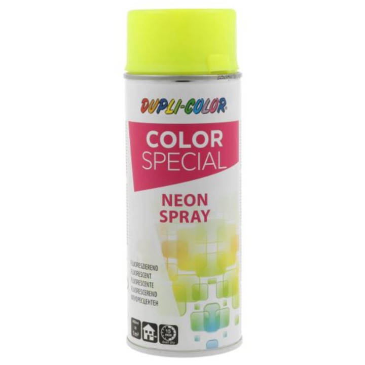 Vopsea spray fluorescenta dupli-color spray neon 400ml galben