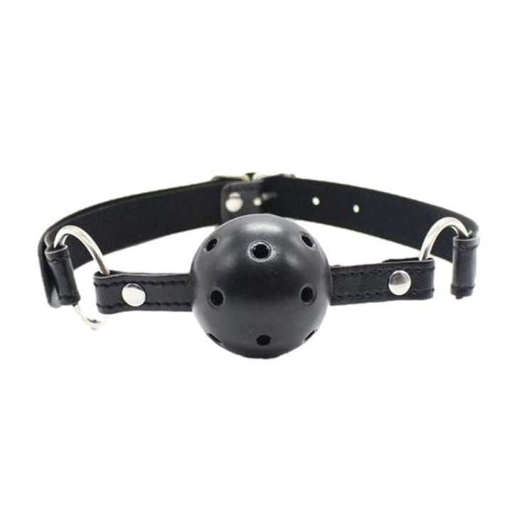 Топче за уста, Екологична кожа, Черен