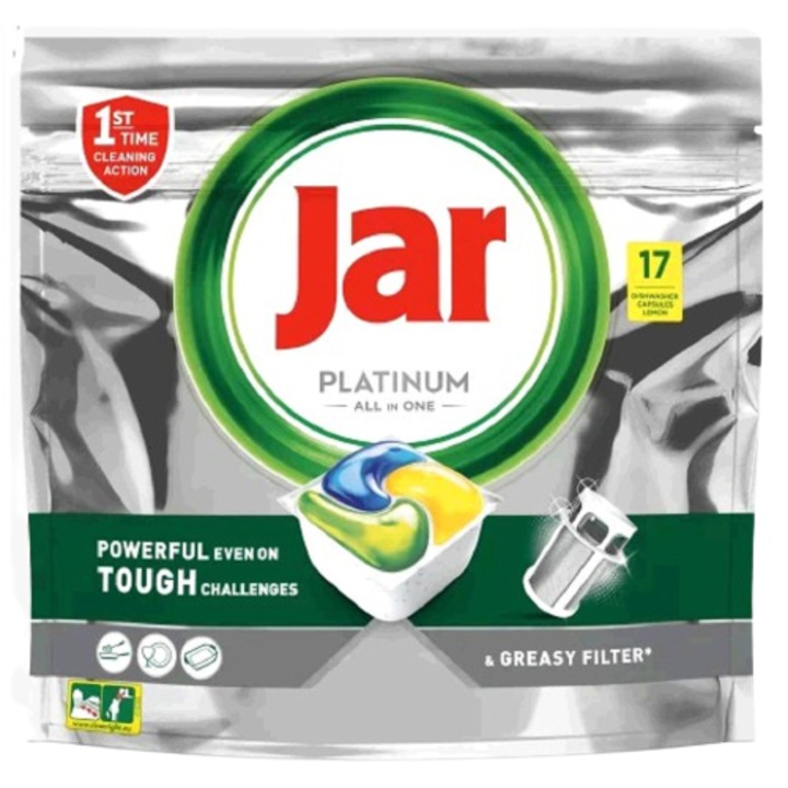 Set Capsule pentru masina de spalat vase Jar 17 buc