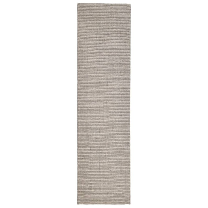 vidaXL homokszínű természetes szizálszőnyeg 66x250 cm 136355