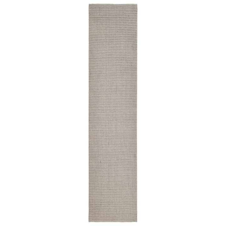 vidaXL homokszínű természetes szizálszőnyeg 66x300 cm 136356