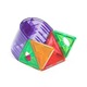 Set de construit magnetic, 48 de piese, Magna-Tiles Clear Colors