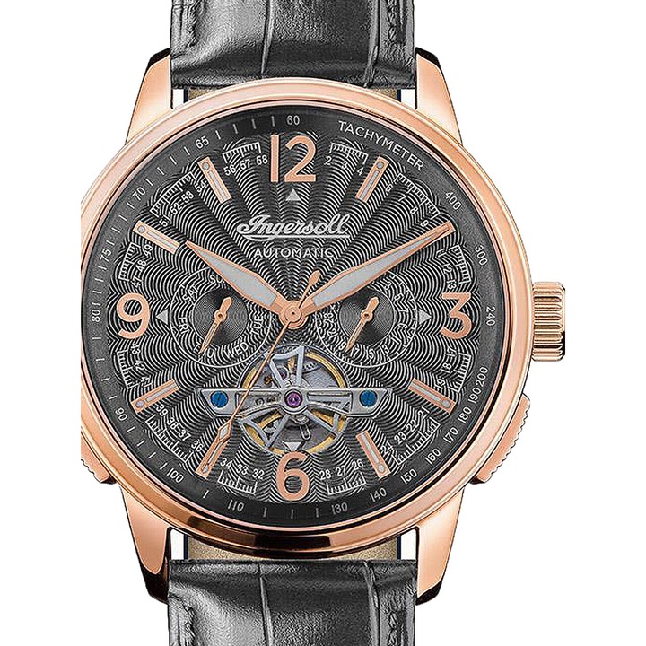 Мъжки часовник Ingersoll I00302B, Автоматичен, 47мм, 5ATM