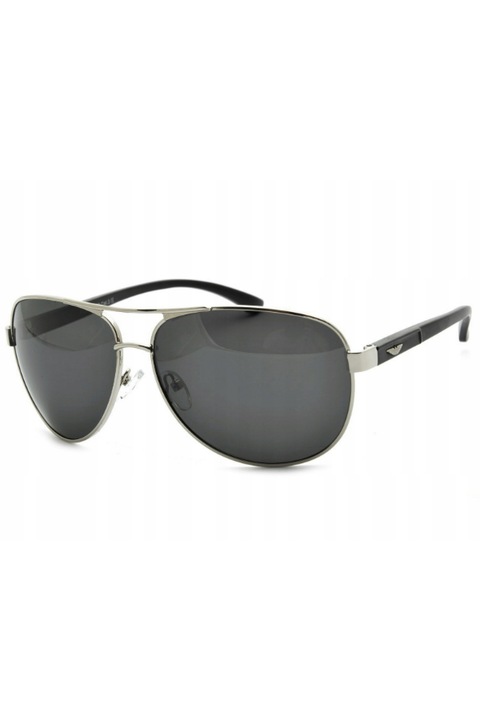 Ochelari de soare, PolarZone, Aluminiu, Negru, Marime Universala