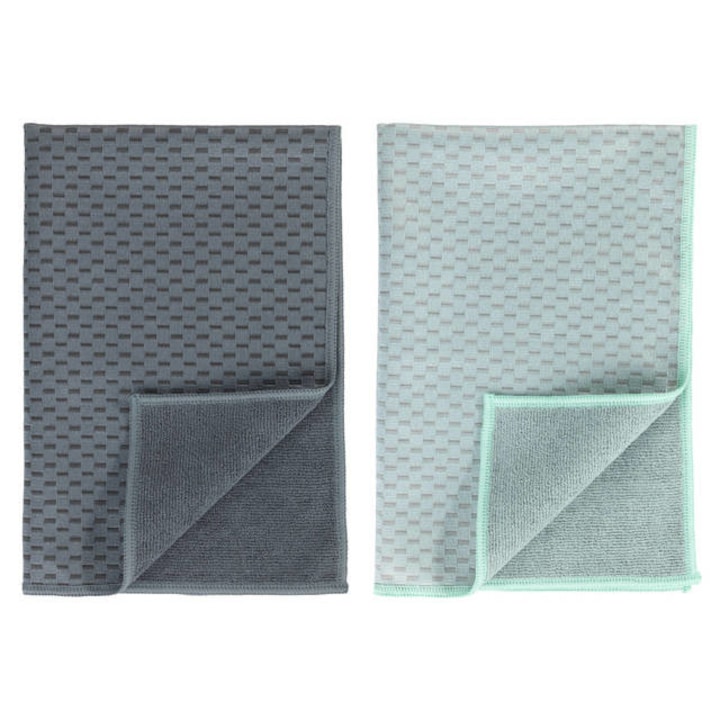 Set lavete bucatarie din microfibra Miko, 2 bucati, Wenko