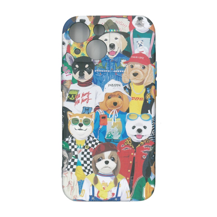 Husa protectie spate, cu efect fosforescent, Luxo M16, pentru iPhone 13 Mini