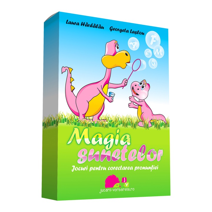 Set Magia sunetelor - colectie de palatograme pentru copii si jocuri pentru corectarea pronuntiei