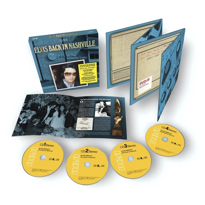 Elvis Presley - Back In Nashville (4CD)