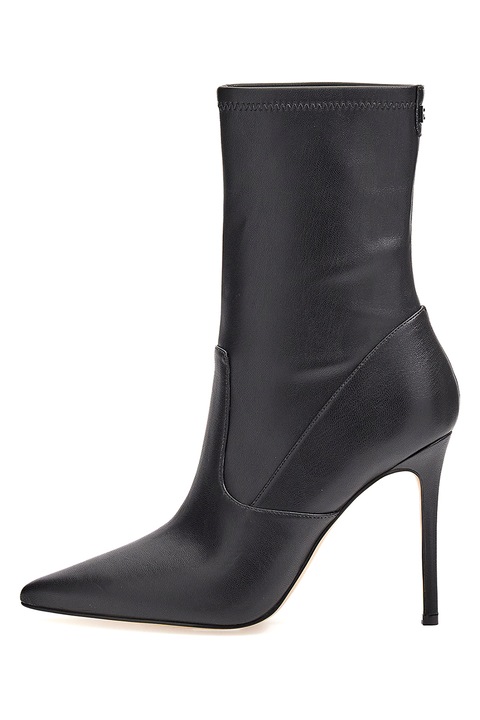 Guess, Botine de piele ecologica, Negru