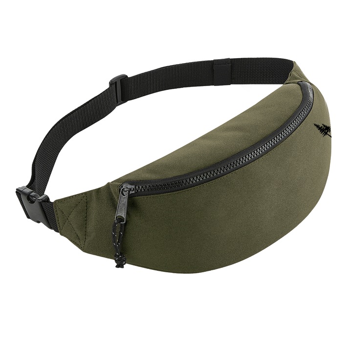 Empath övtáska, 2 zseb, unisex, olivazöld