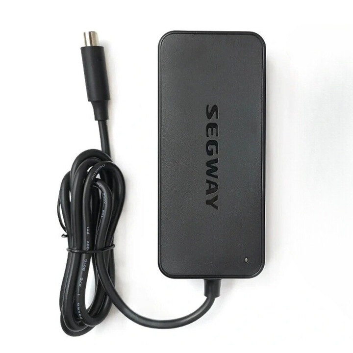 Segway Elektromos roller töltő, 42 V, 1.7 A, 71 W, csatlakozó 8 x 5,5 mm, Ninebot KickScooter ES1L, ES2, ES4, E22E, E45E, F25E