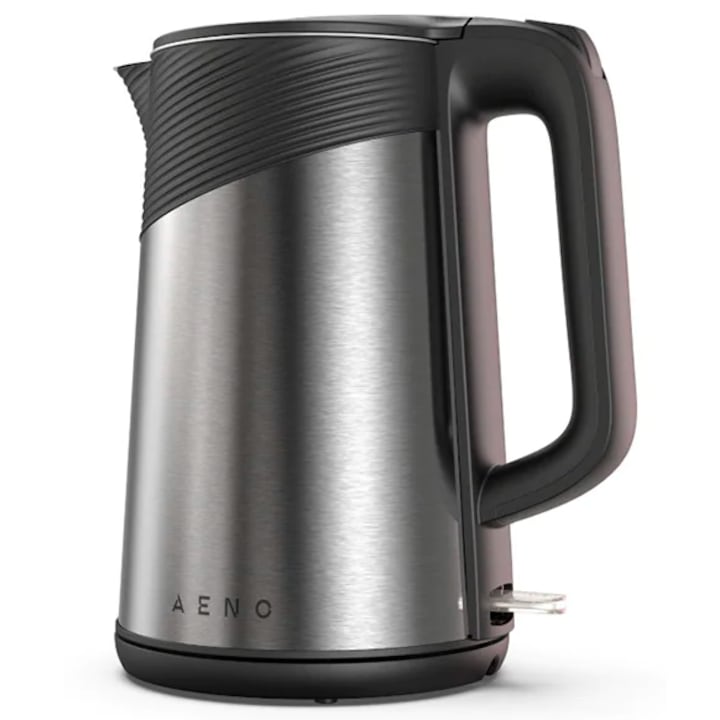 Fierbator Tefal Element KI280D30, 2400W, capacitate 1.7L, filtru anticalcar detasabil, indicator luminos, oprire automata, Inox