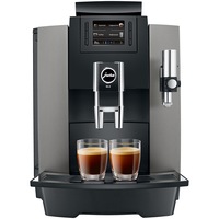Espressor automat profesional JURA WE8 2021 Professional Aroma, 16 specialitati One Touch, tehnologie P.E.P., afisaj TFT, 15 bari, 3 l, 500 gr, Dark Inox