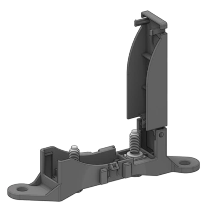 Priza pentru sigurante auto tip megacompact, mPartner, 11.7x3.6x3.1 cm, Negru