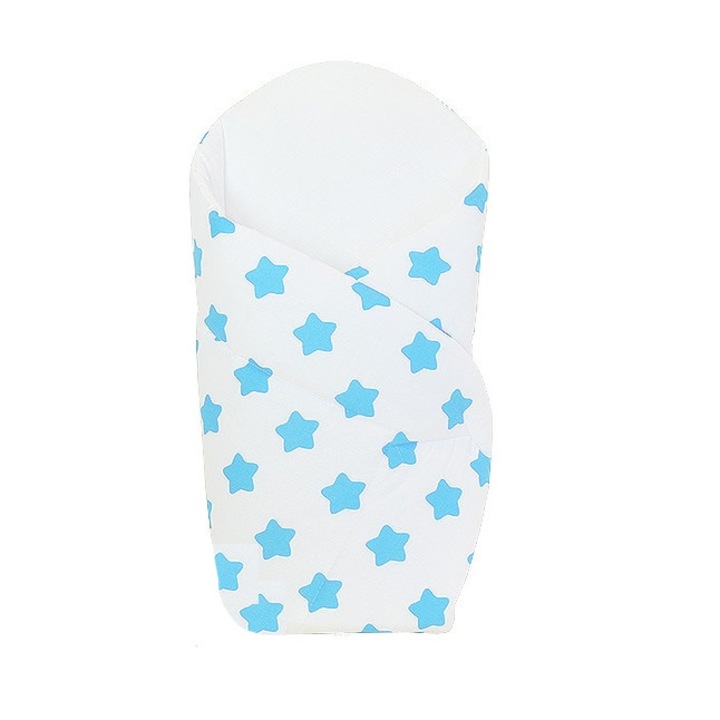 Paturica de infasat multifunctionala standard 80x80 cm Turquoise Gingerbread