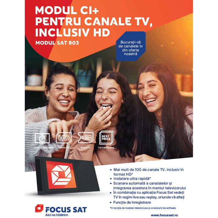 CI+ HD 803 és Access Max Module Set, Focus Sat