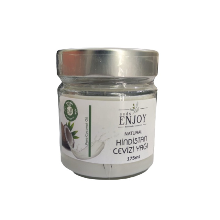 Kókuszolaj, természetes hidegen sajtolt, Suds Enjoy, 175 ml