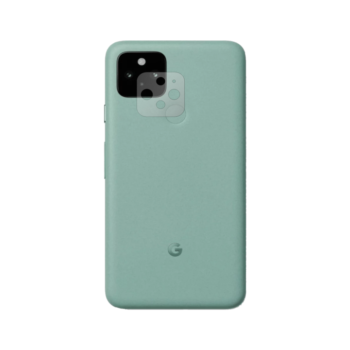 Set 4X Folie Protectie Camera iSkinz pentru Google Pixel 5 - Invisible Skinz Matte, Siliconica Mata Anti-Amprenta, Anti-Reflex, Adeziva si Flexibila