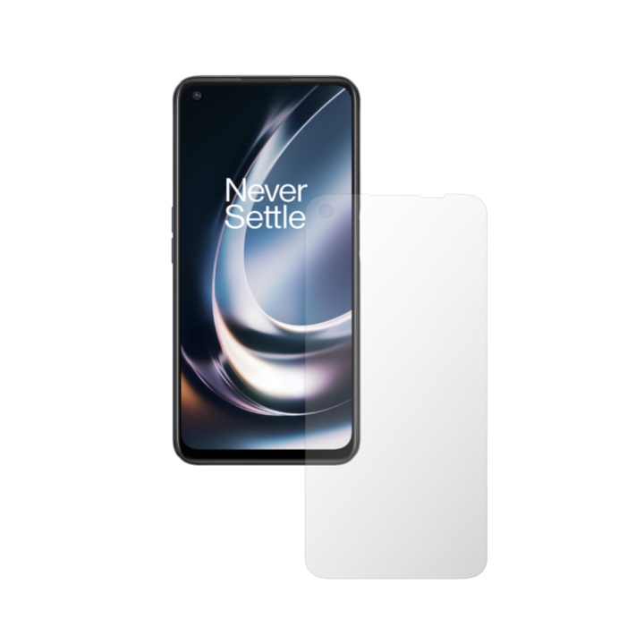 Комплект от 2X iSkinz протектор за екран за OnePlus Nord CE 2 Lite 5G - подходящ за калъф, невидим Skinz HD, ултра-прозрачен силикон с пълно покритие, залепващ и гъвкав