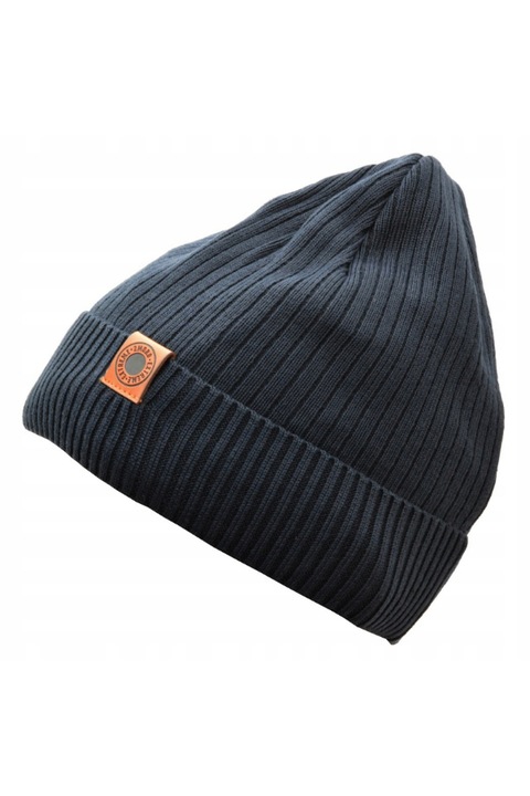 Caciula Iarna Barbati Stylion Premium Calduroasa Acril Captuseala Polar Moale Rezistenta Frig Vant Albastru Inchis Marime L/XL. Ideala Sport Casual Protectie Vreme Rece Stil Modern Confort Versatila Antialergica