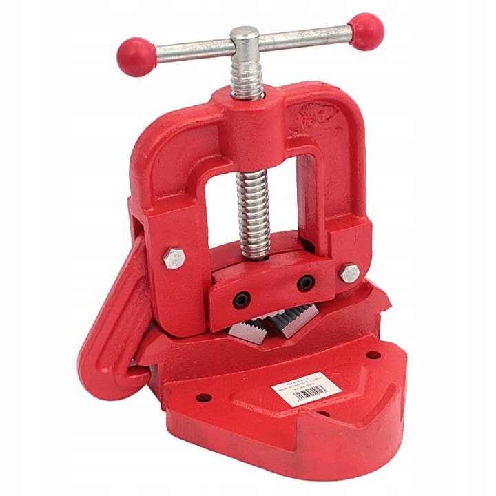 Menghina pentru tevi, Otel, 100mm, Rosu/Argintiu