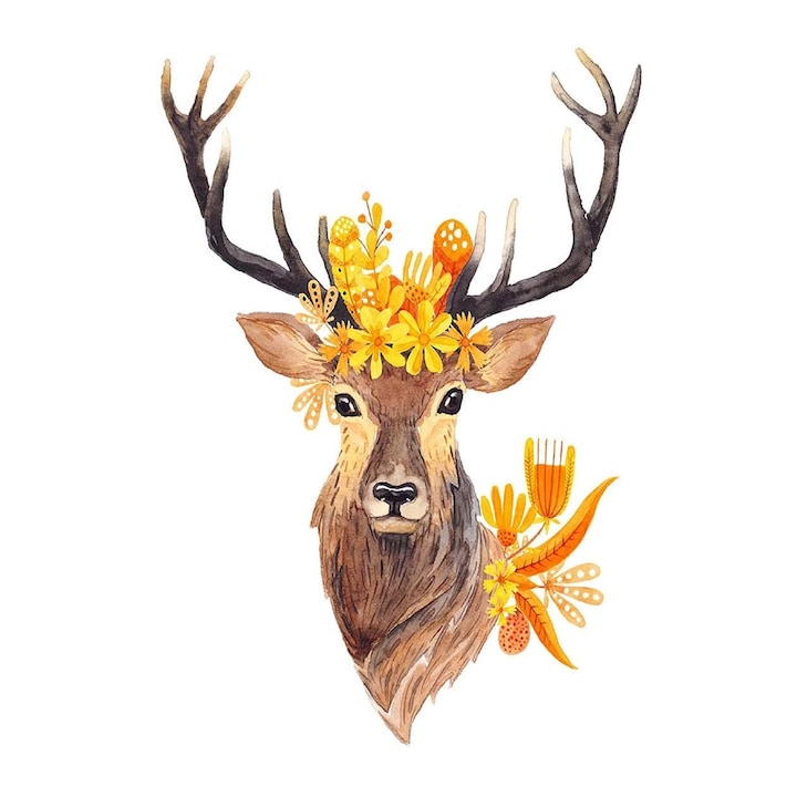 Set de broderie cu diamante 5d 30x40cm, Pictura 5D152, Multicolor