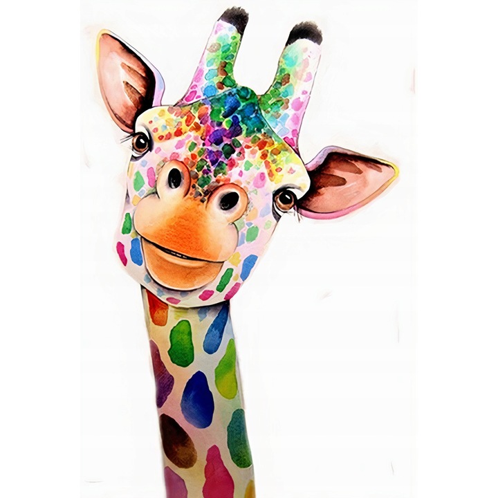 Set de broderie cu diamante 5d 30x40cm, Pictura 5D187, Multicolor