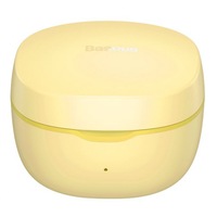 Casti wireless Baseus Encok WM01, True Wireless, galben