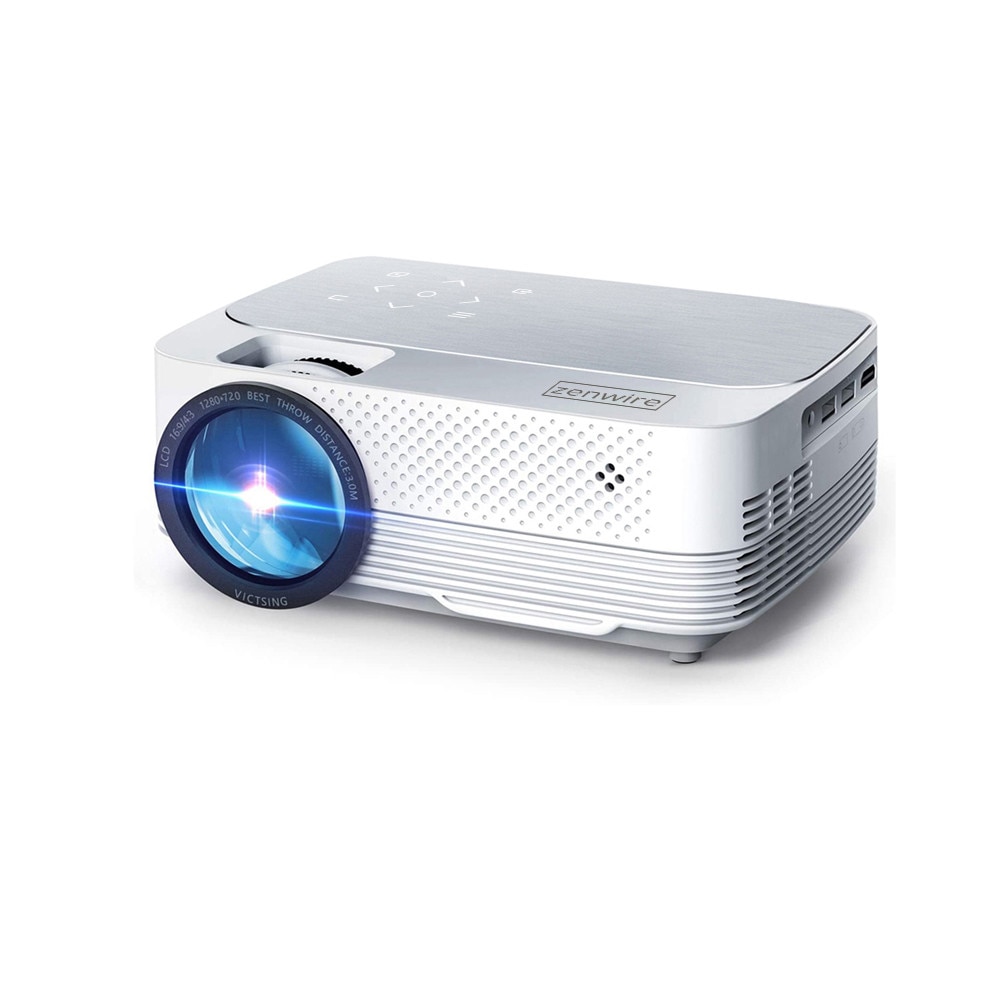 Mini Videoproiector, Zenwire, Q6, portabil LED, Full HD, 1280x720p ...