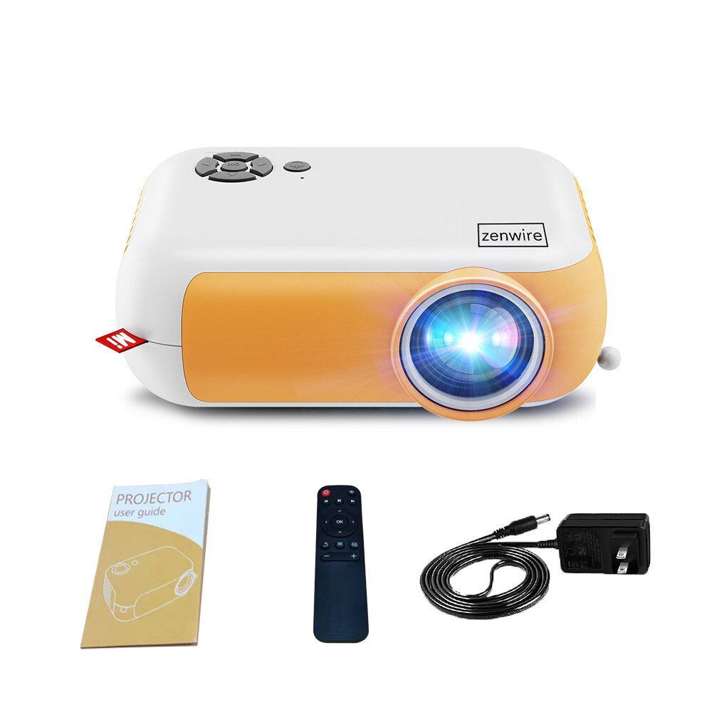 Mini Videoproiector, Zenwire A10, portabil proiector FULL HD 1920x1080p ...