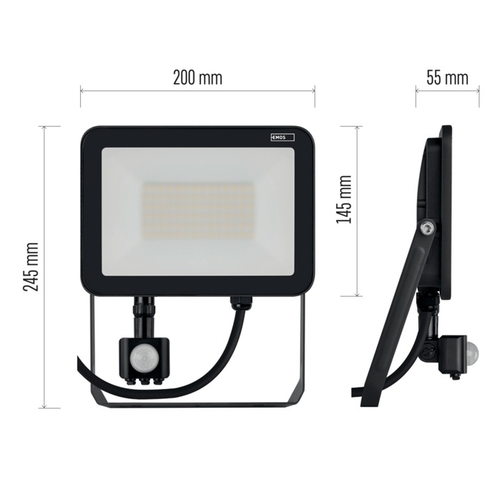 Emos PROFI ZS2742 LED Reflektor PIR 50W 5500lm