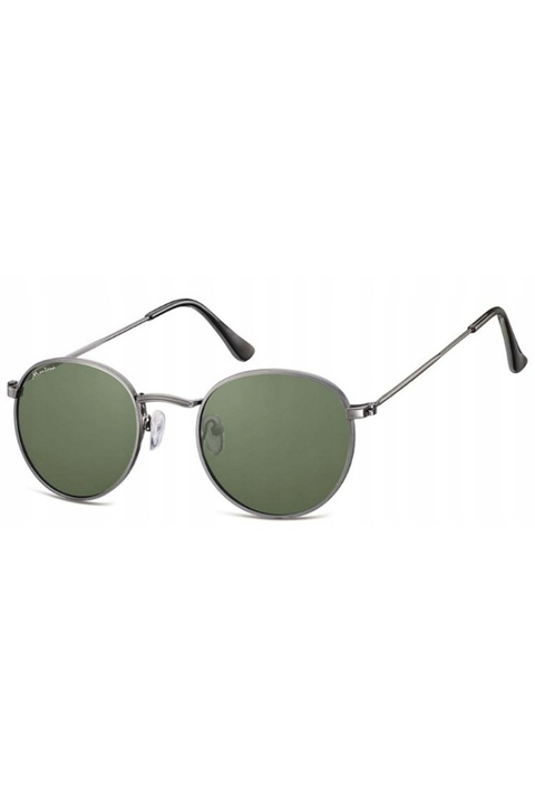 Ochelari de soare, Unisex, Montana, Negru/Argintiu, Marime Universala