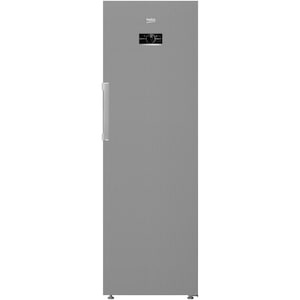 Congelator Beko B5RFNE314XB, 286 l, 8 sertare, Clasa E, No Frost, Compresor ProSmart Inverter, Compartiment MaxStore, Usi reversibile, Rafturi usa, H 186,5 cm, Argintiu