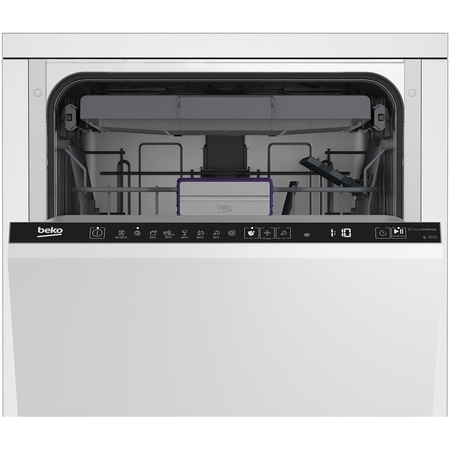 Masina de spalat vase incorporabila Beko BDIS38120Q 11 seturi, 8 programe, E, AquaIntense, ProSmart Inverter Motor, AutoGlassShield ®, Fast+™, 45 cm