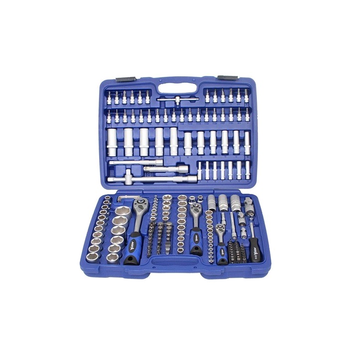 Trusa Profesionala chei tubulare 179 piese, Asta