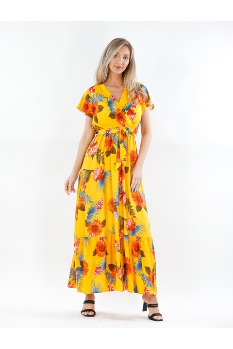 Дамска рокля Lytha One Yellow Canvas, XL/2XL