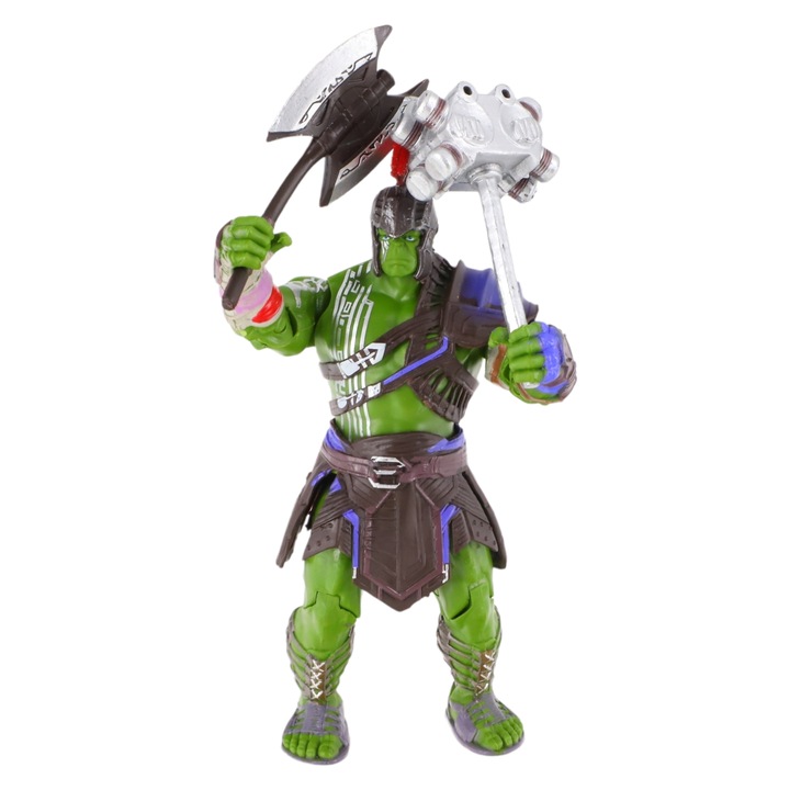 Hulk figura kiegészítőkkel, NO7815, 18 cm, Többszínű