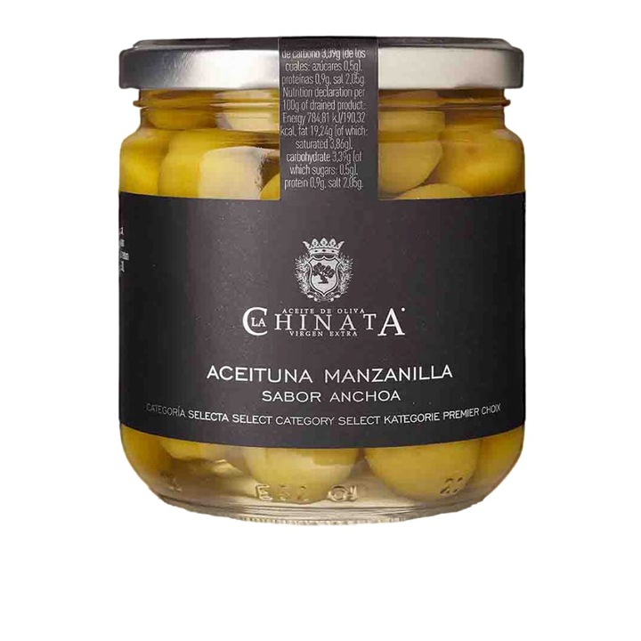Masline spaniole Manzanilla, La Chinata, 350 g