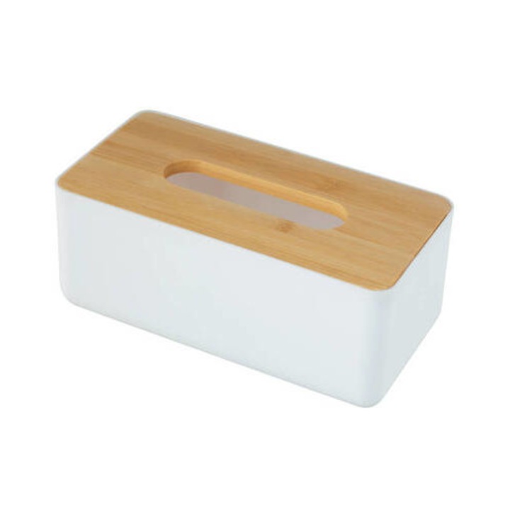 Cutie servetele Rotello, Bambus, Alb, Wenko