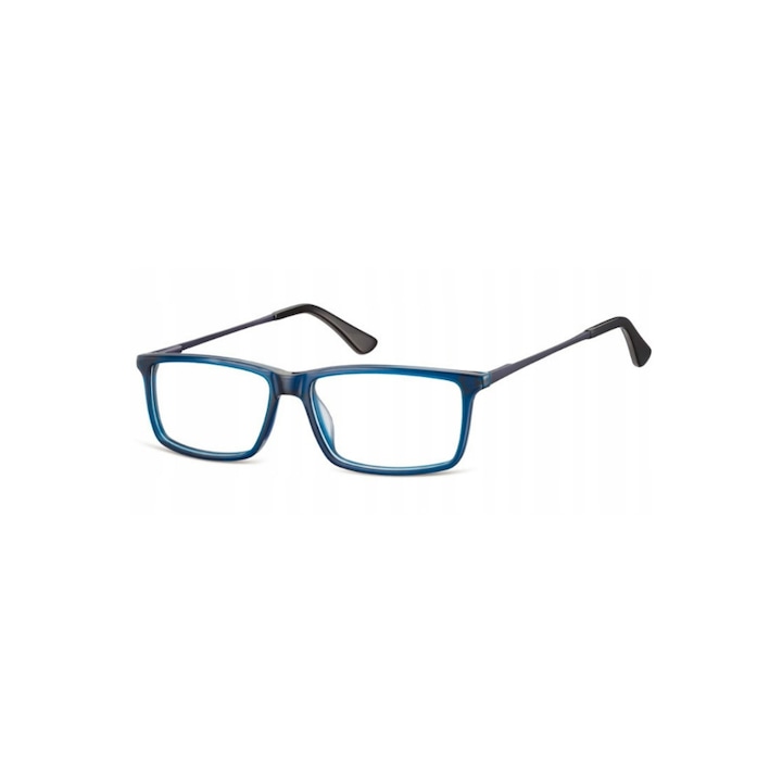 Rame ochelari de vedere, Sunoptic, Acetat, Bleumarin/Negru