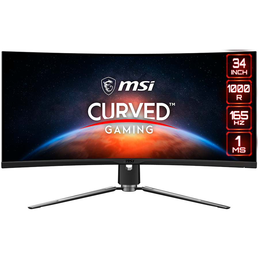 Монитор MSI MPG ARTYMIS 343CQR Curved Gaming Monitor, 34