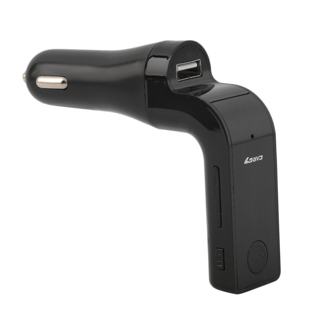 Modulator FM Hands Free Bluetooth A2DP G7, negru