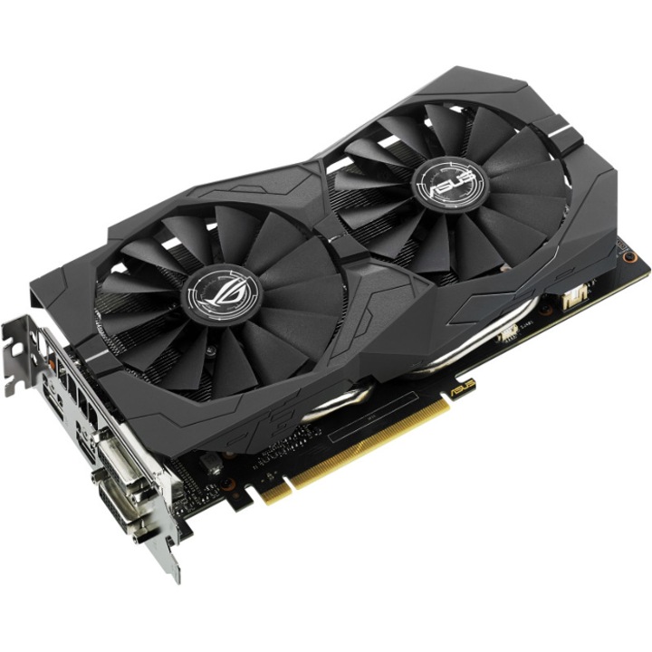 Placa video ASUS GeForce GTX 1050 Ti STRIX GAMING O4G, 4GB DDR5