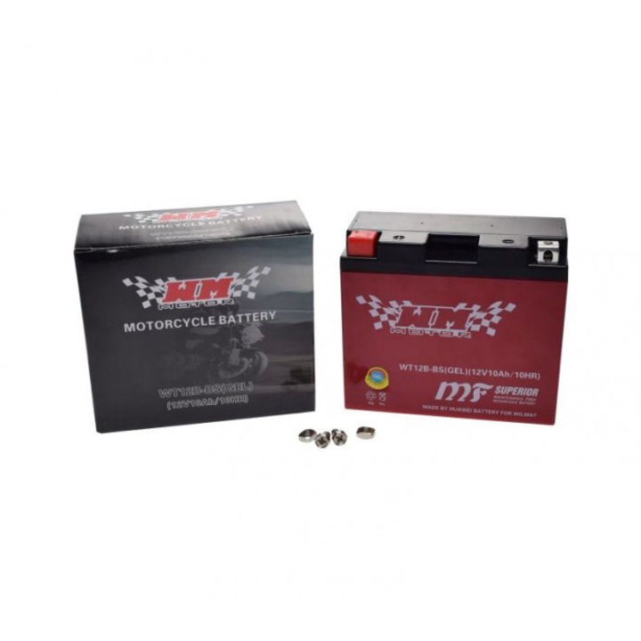 Baterie moto WT12B-BS, YT12B-BS, Gel