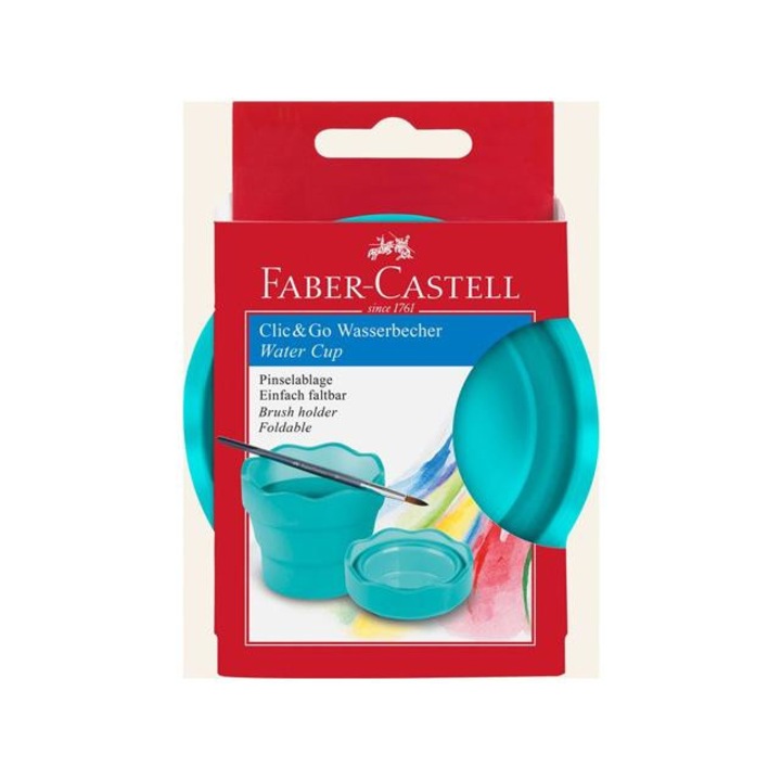 Faber-Castell 1815808 Faber-Castell: Click&Go ecsettál türkiz színben