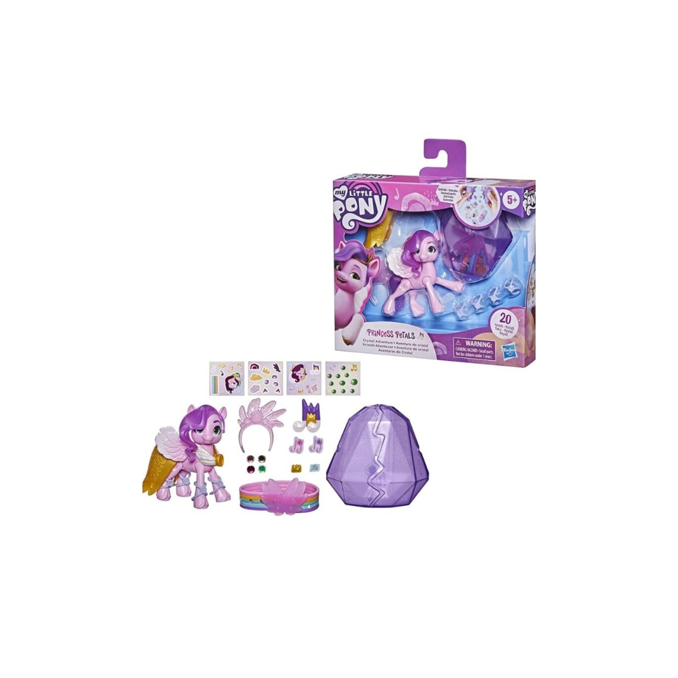 Комплект фигурки My Little Pony Crystal Adventure Ponies Princess ...
