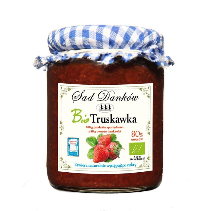 Dulceata de Capsuni, Bio, 260 g